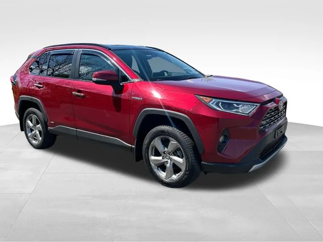 Used 2021 Red Toyota Limited image 7