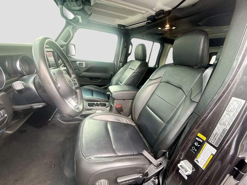 Used 2022 Gray Jeep Unlimited Sahara 4xe image 21