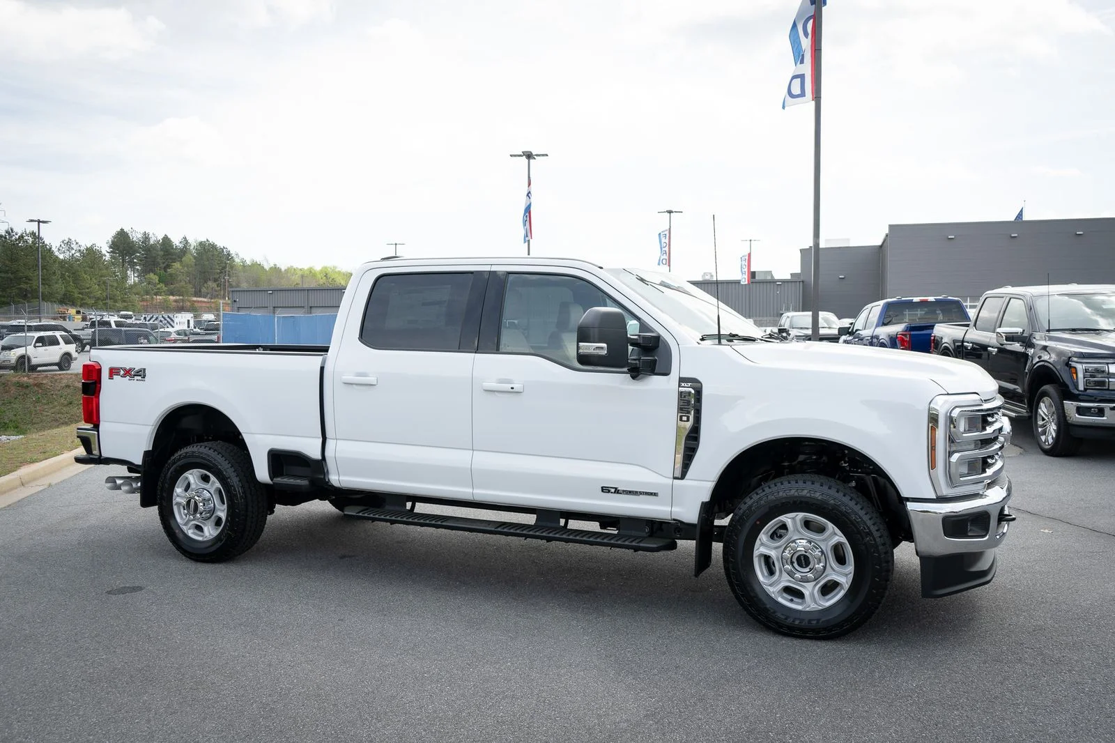 New 2026 Oxford White Ford F-350® XLT image 12
