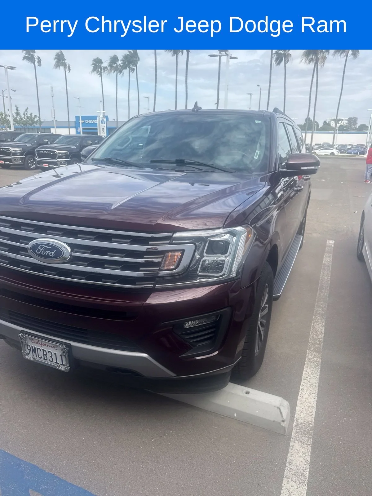 Used 2021 Red Ford XLT image 2