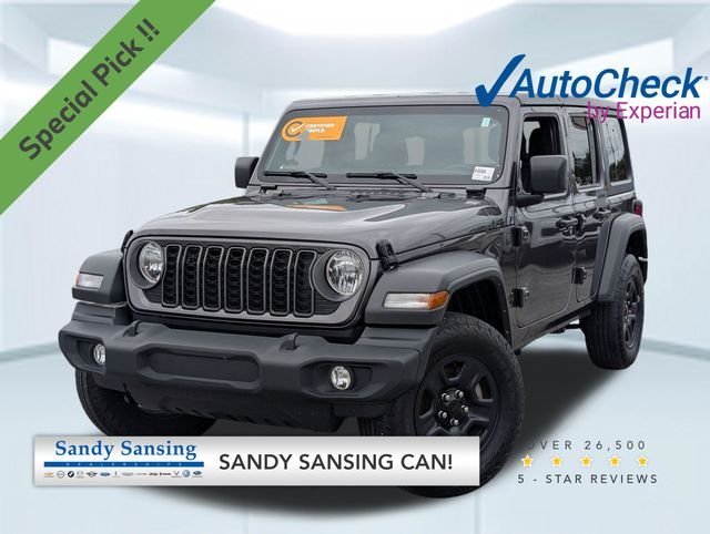 Used 2025 Crystal Metallic Jeep Sport image 1