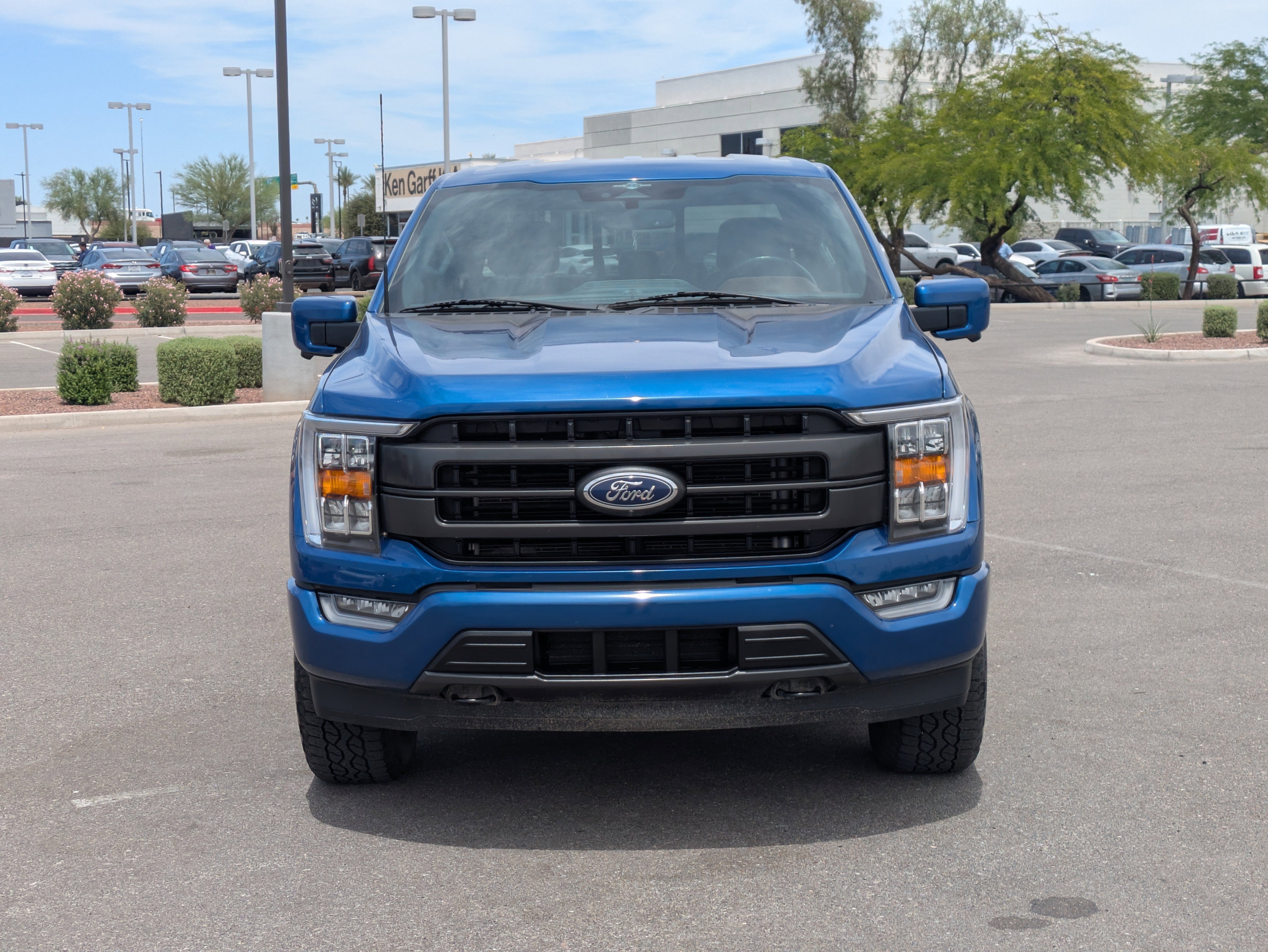 Used 2023 Blue Metallic Ford LARIAT image 8
