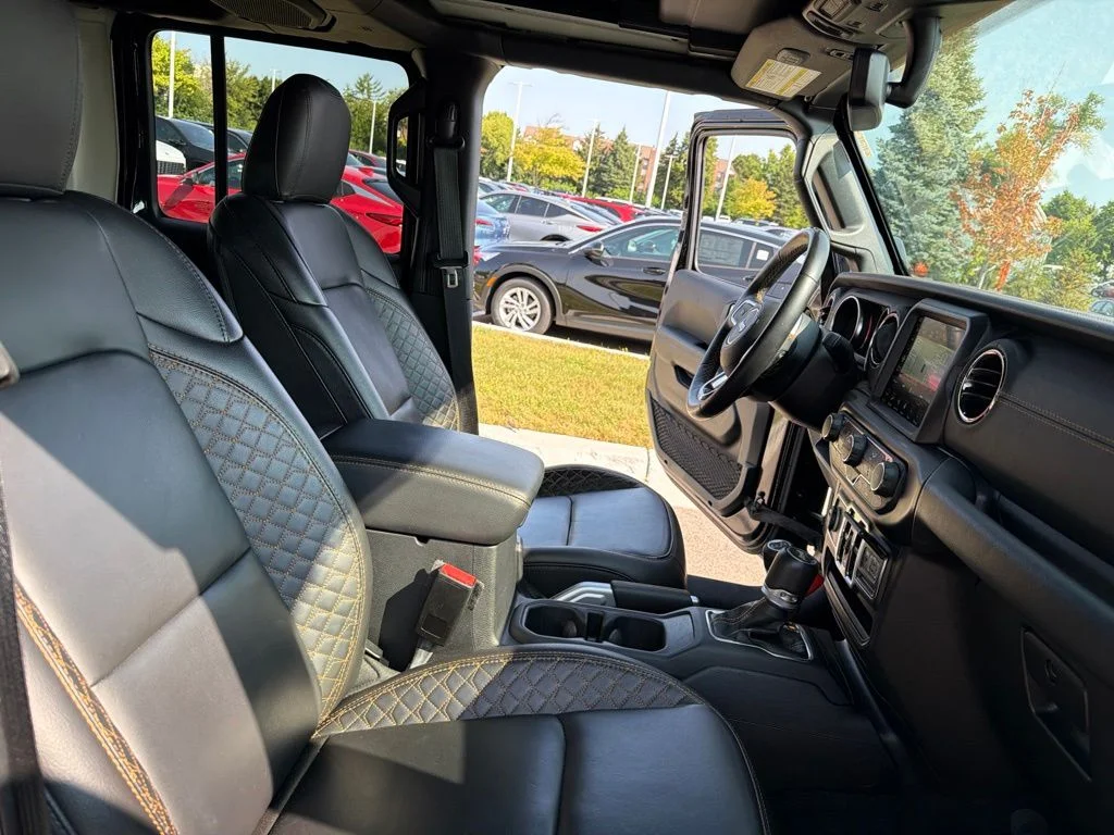 Used 2021 Black Jeep Unlimited Sahara High Altitude image 25