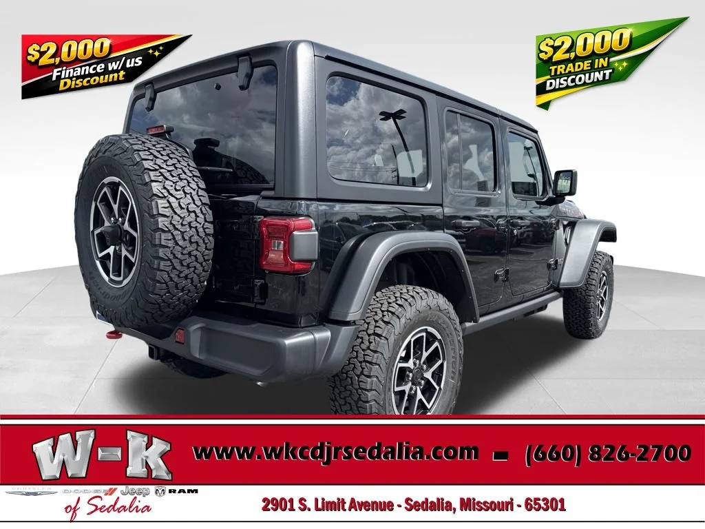 New 2026 Black Jeep Rubicon image 7