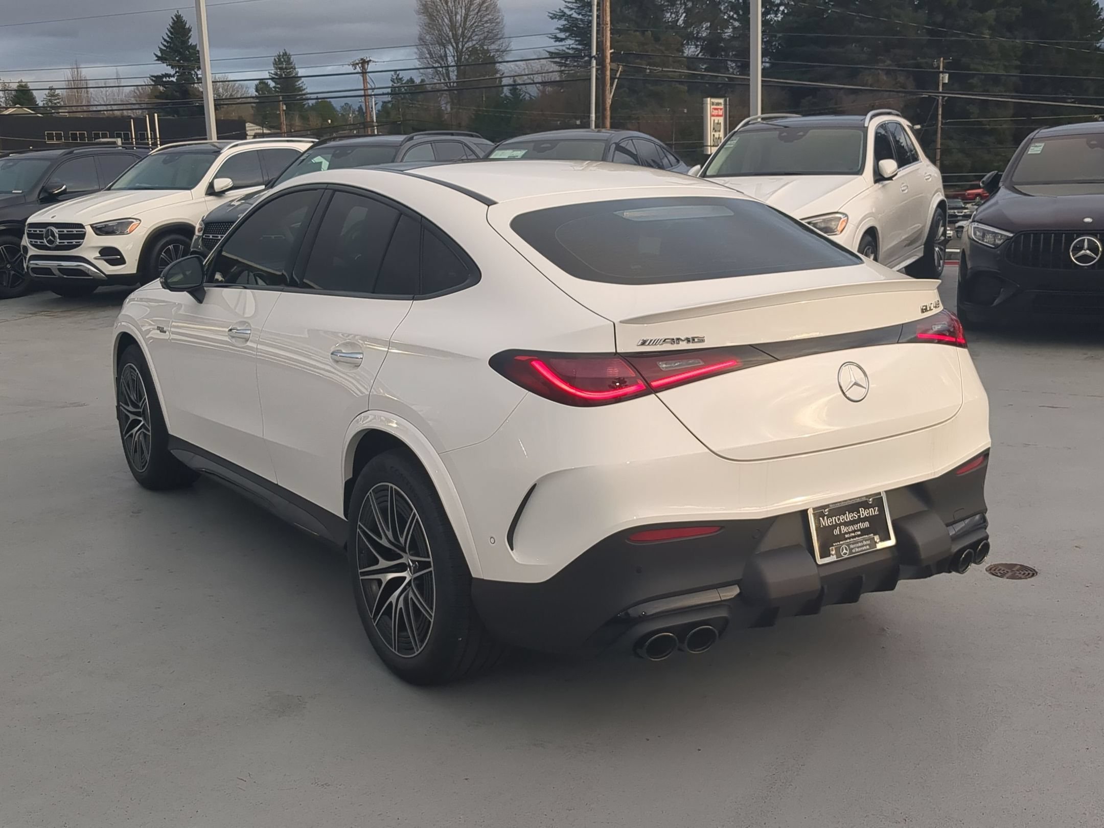 New 2026 Polar White Mercedes-Benz AMG® GLC 43 4MATIC Coupe image 43