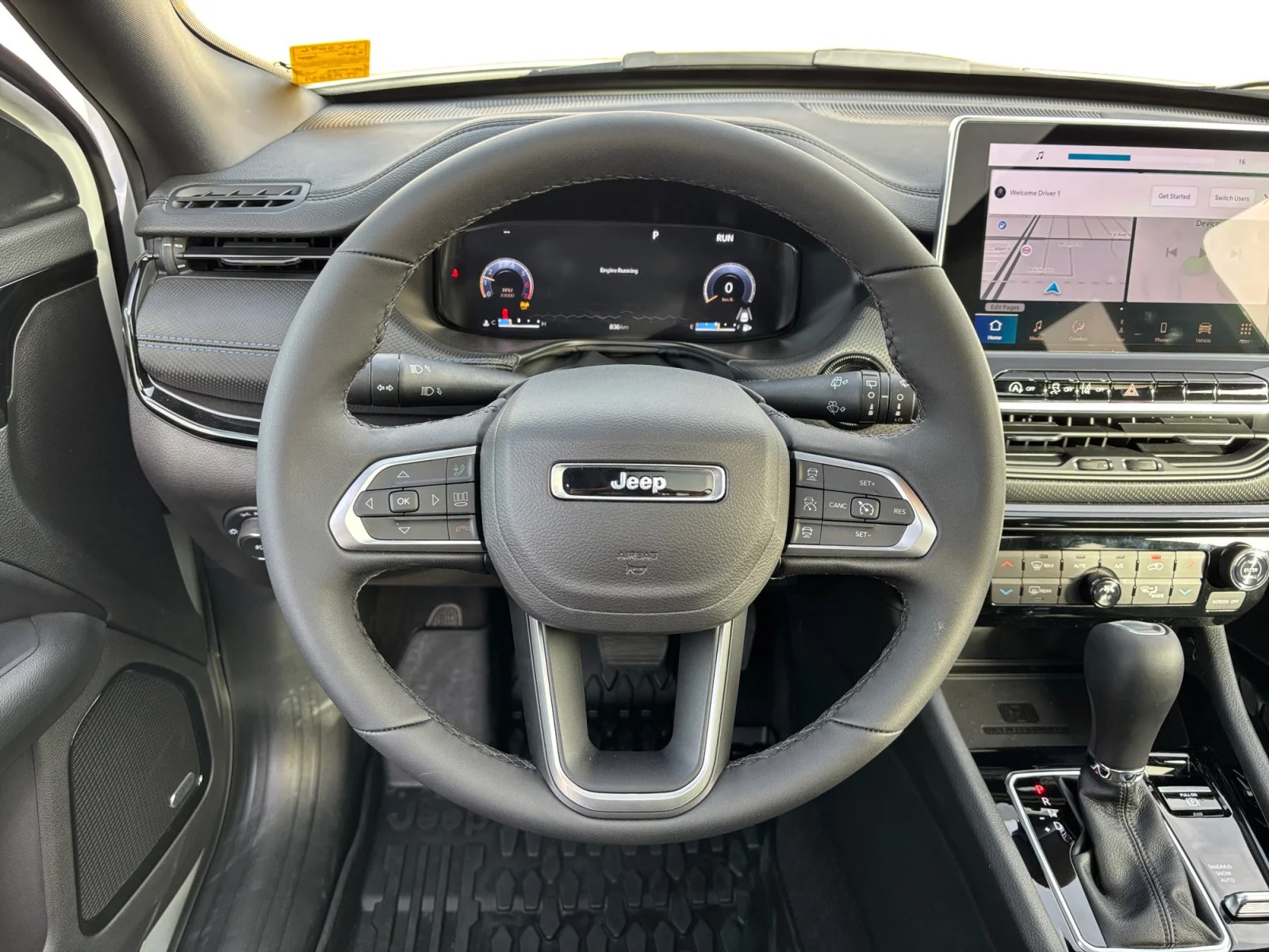New 2026 Bright White Jeep North Altitude* 4x4, Pano Sunroof, Heated Seats, Wireless Charging Pad image 13