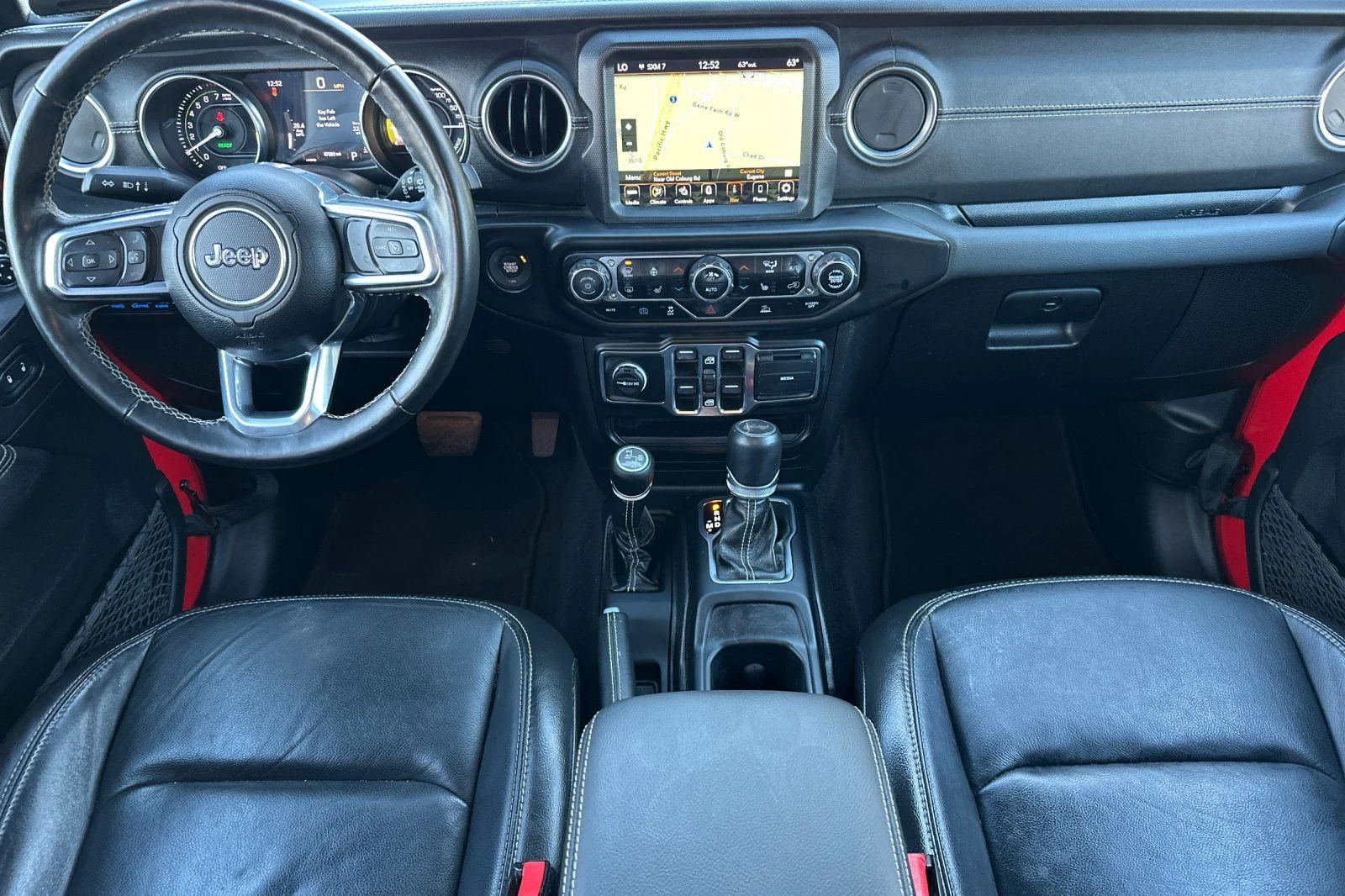 Used 2022 Red Jeep Unlimited Sahara 4xe image 14