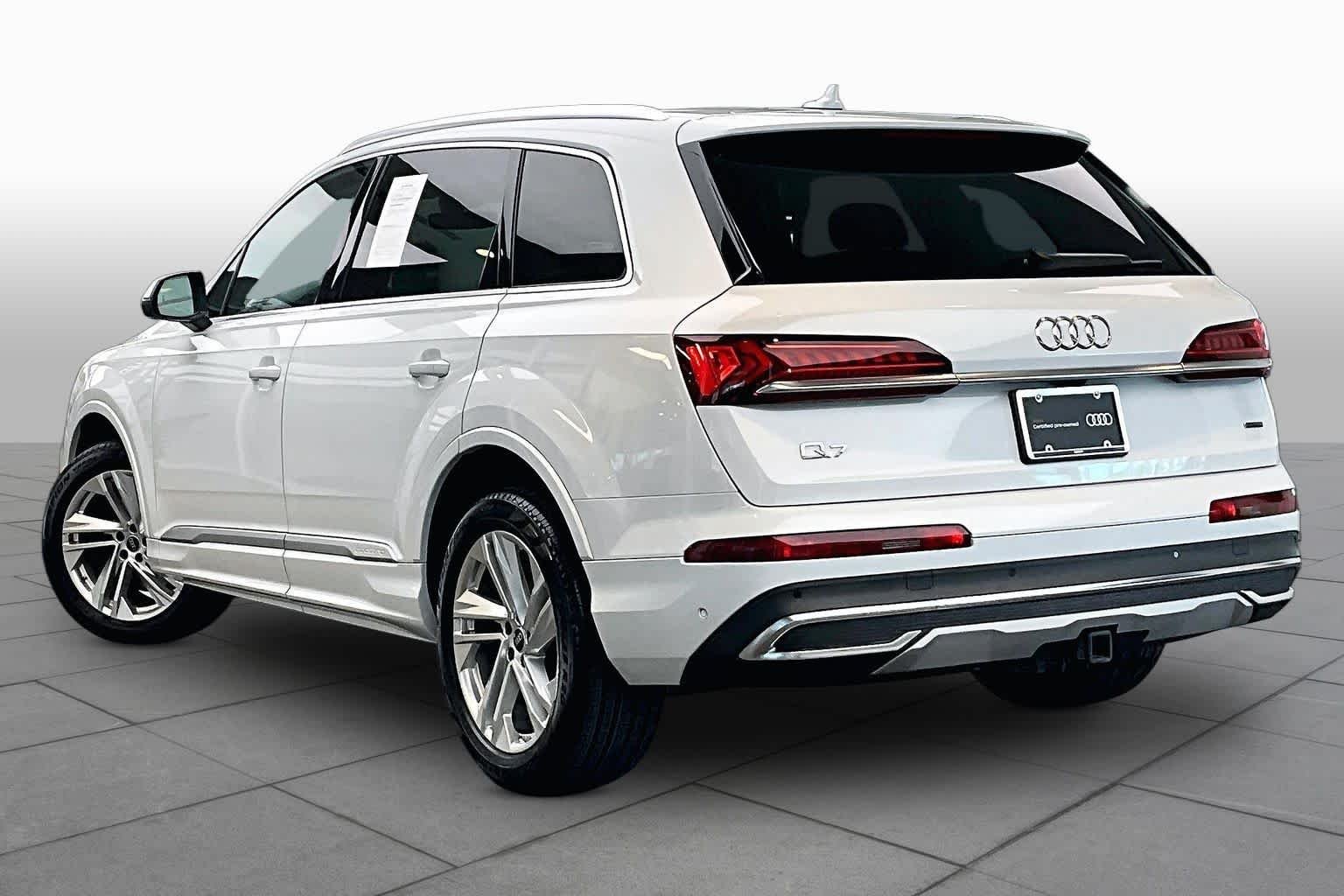 Used 2023 Glacier White Metallic Audi Premium Plus image 12