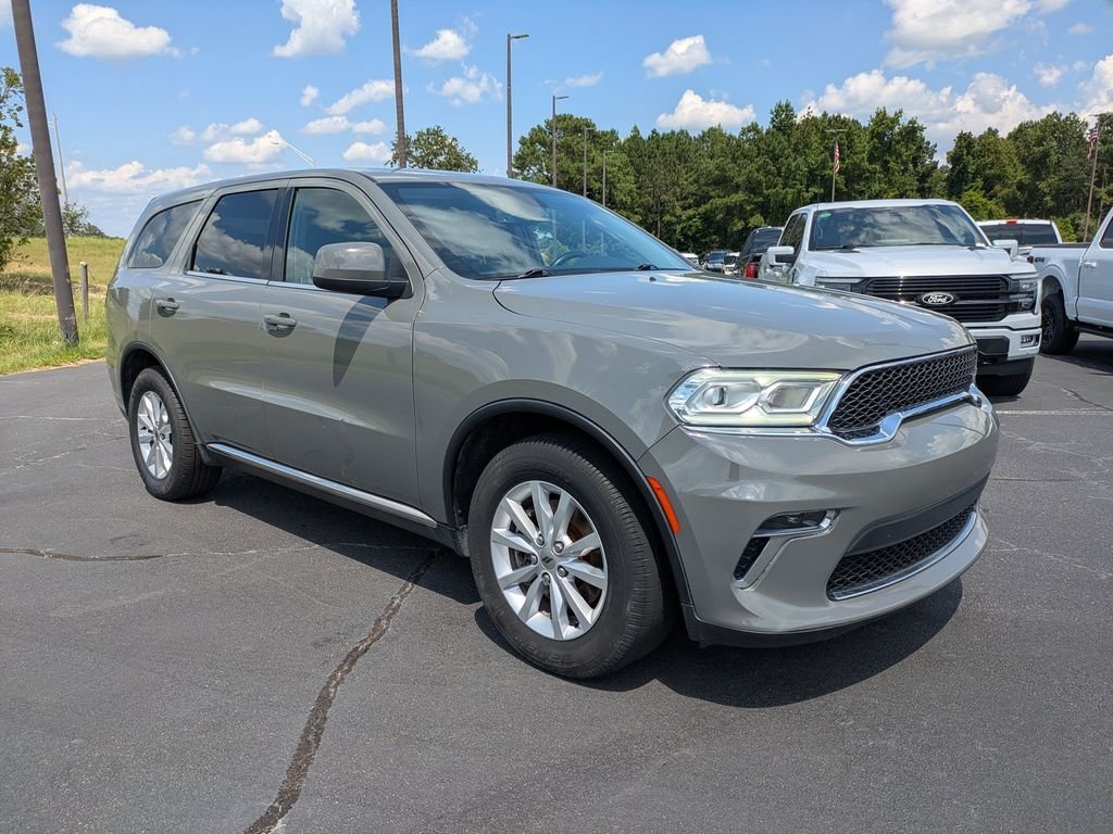 Used 2021 Dodge Durango SXT with VIN 1C4RDHAG4MC639895 for sale in Metter, GA