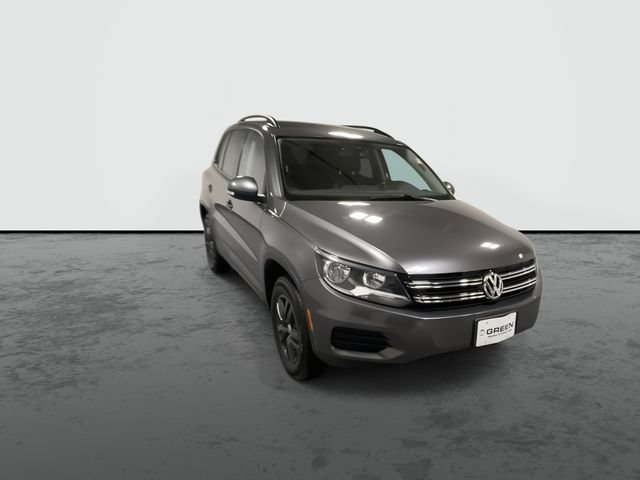 Used 2016 Volkswagen Tiguan S with VIN WVGAV7AX0GW558105 for sale in Davenport, IA