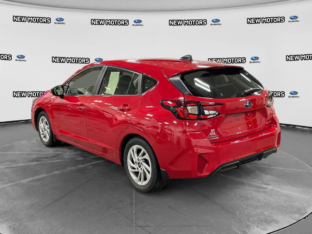 Used 2024 Pure Red Subaru Base image 3