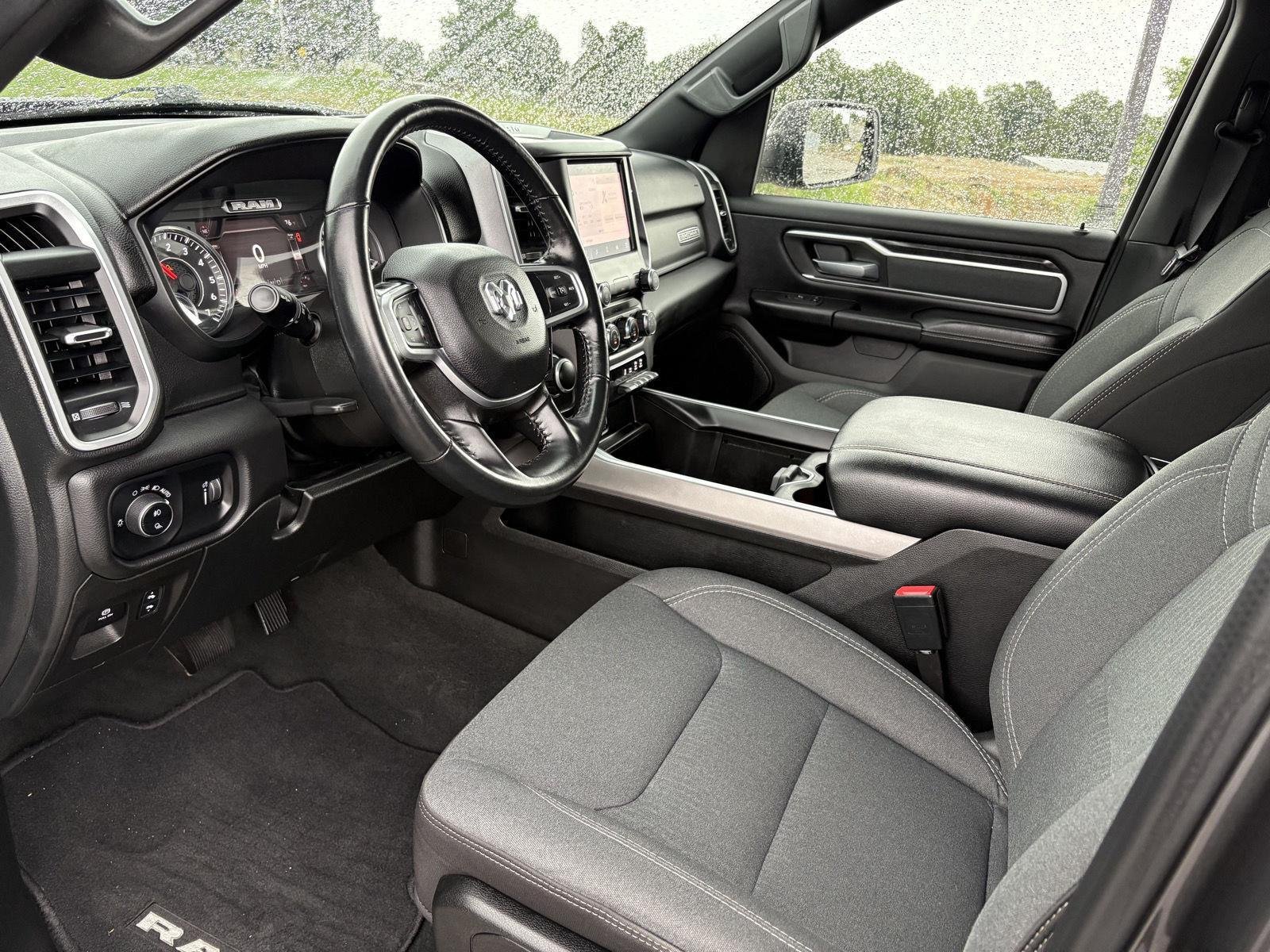 Used 2022 Granite Crystal Metallic Clearcoat Ram Big Horn image 9