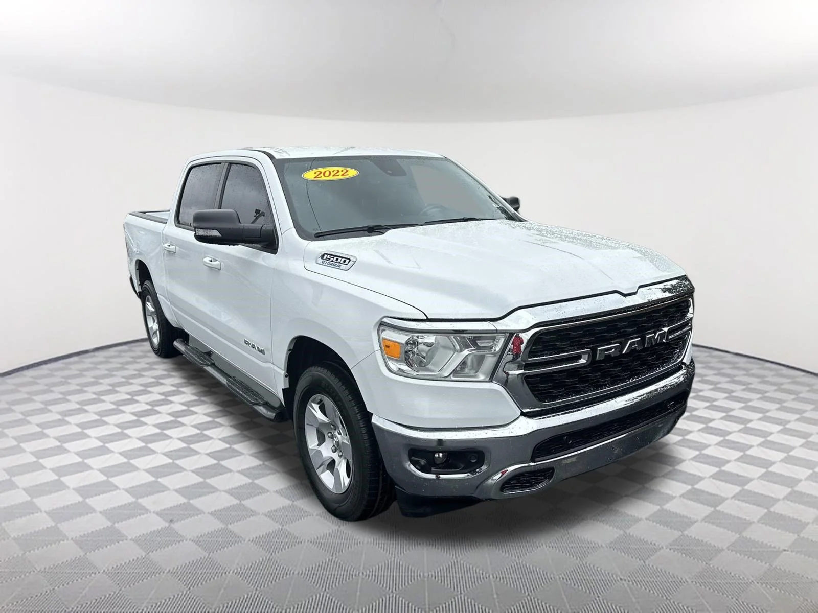 Used 2022 Bright White Clear Coat Ram Big Horn image 3