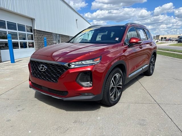 Used 2019 Lava Orange Hyundai Limited image 4