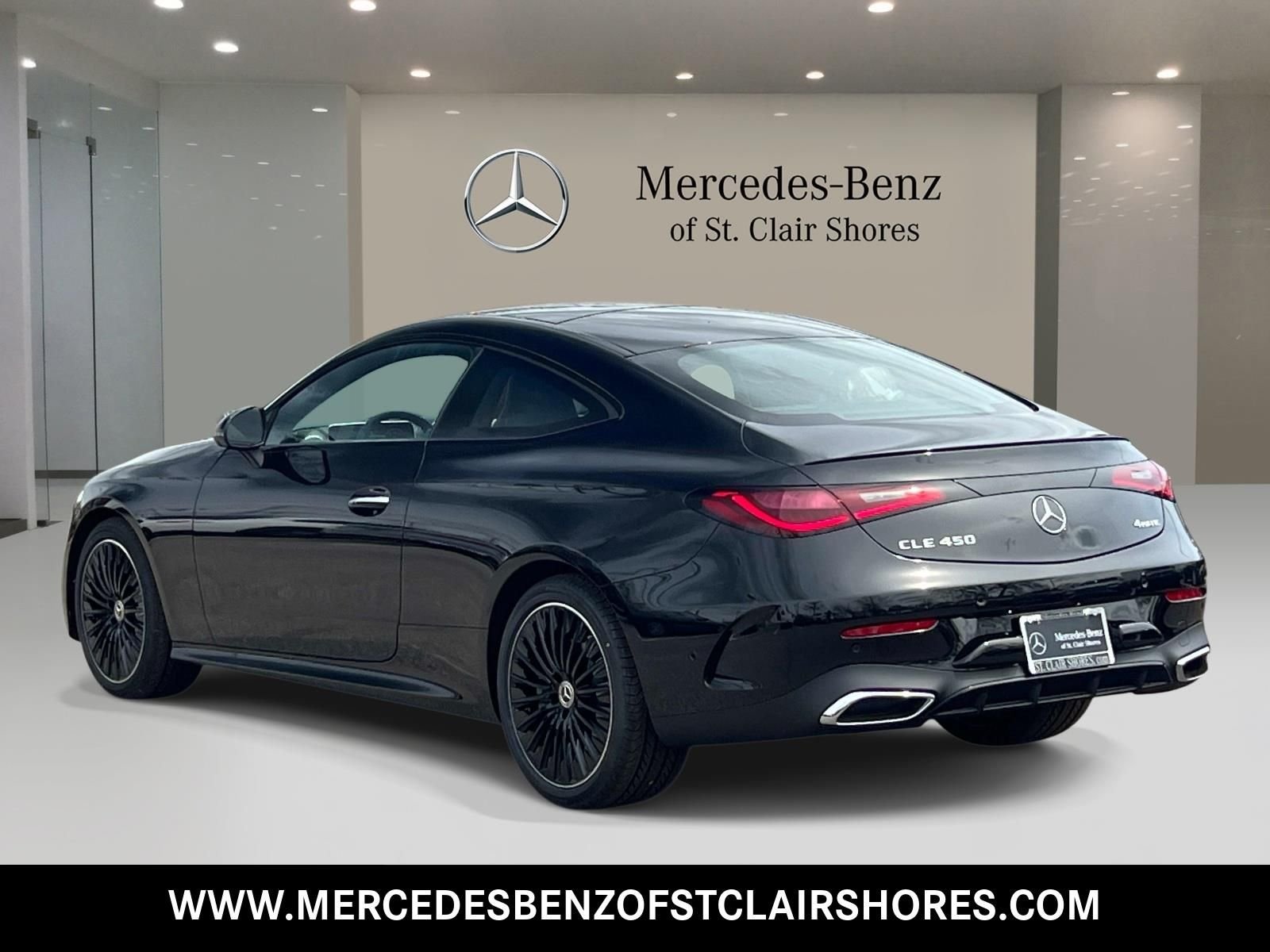 New 2026 Obsidian Black Metallic Mercedes-Benz CLE 450 image 3