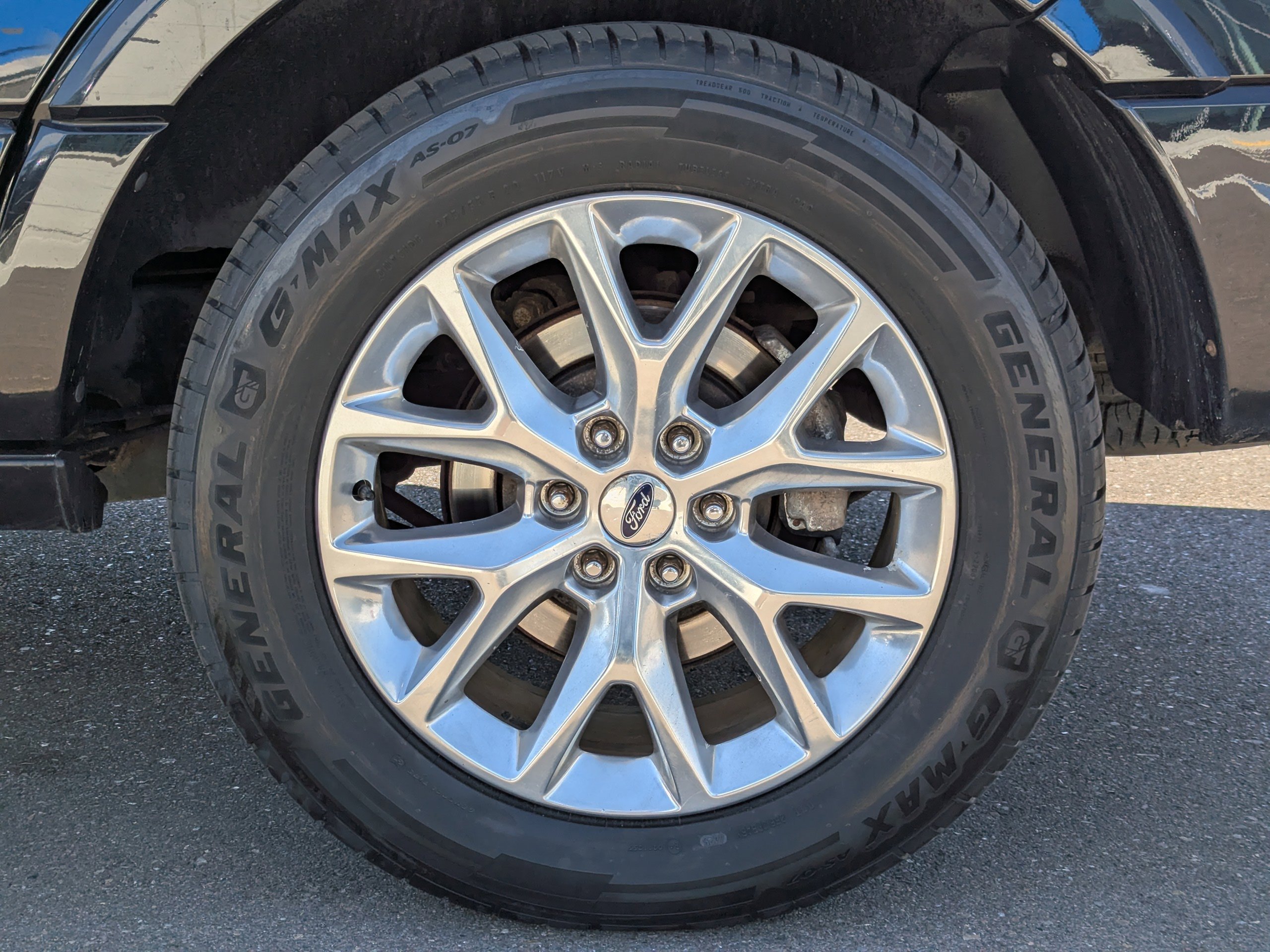 Used 2017 Black Ford Limited image 52