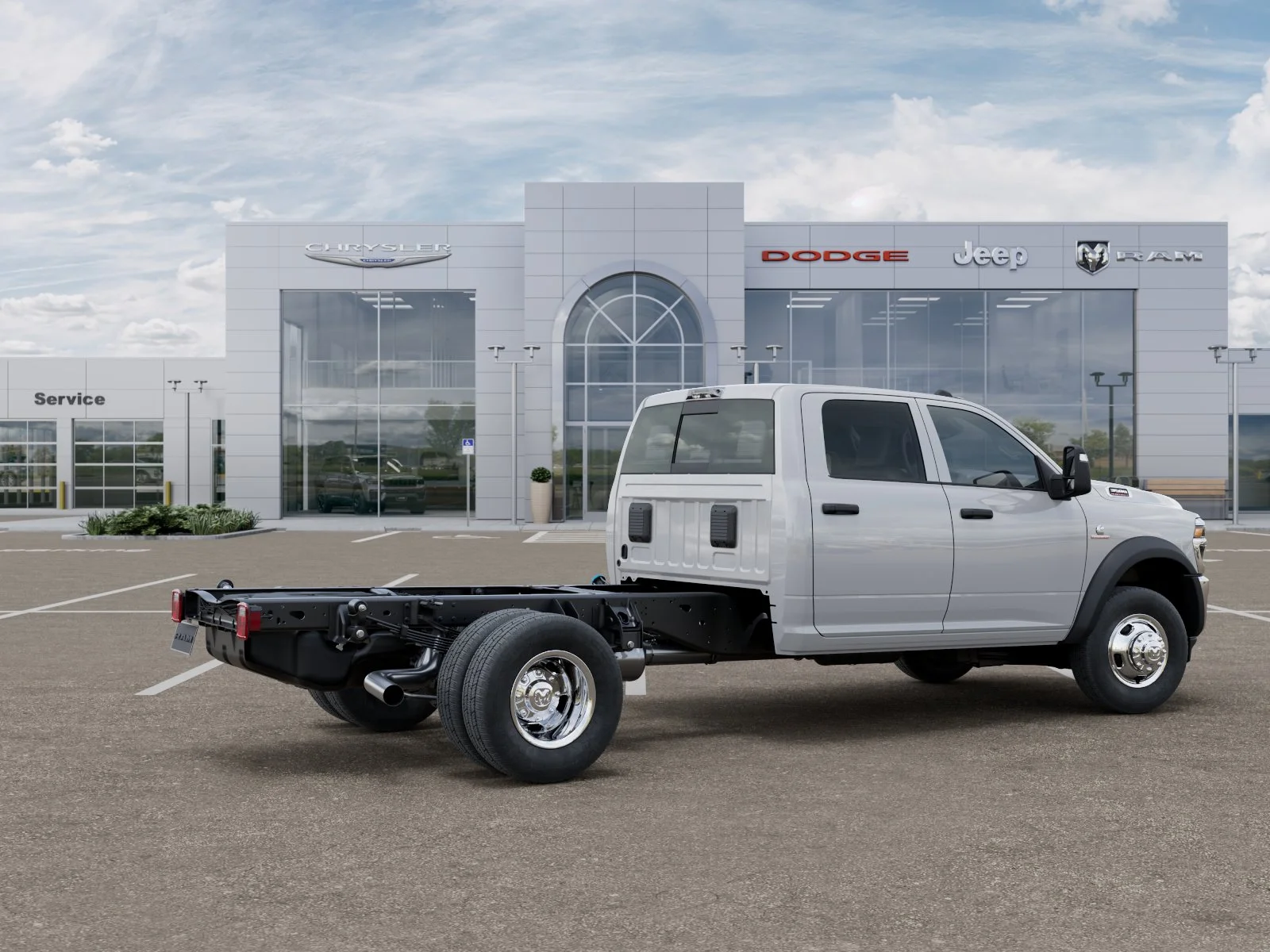New 2026 Bright White Clear-Coat Exterior Paint RAM Tradesman image 53