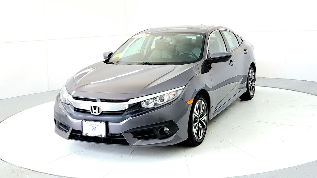 Used 2017 Honda Civic EX-L with VIN 19XFC1F72HE205981 for sale in Woburn, MA