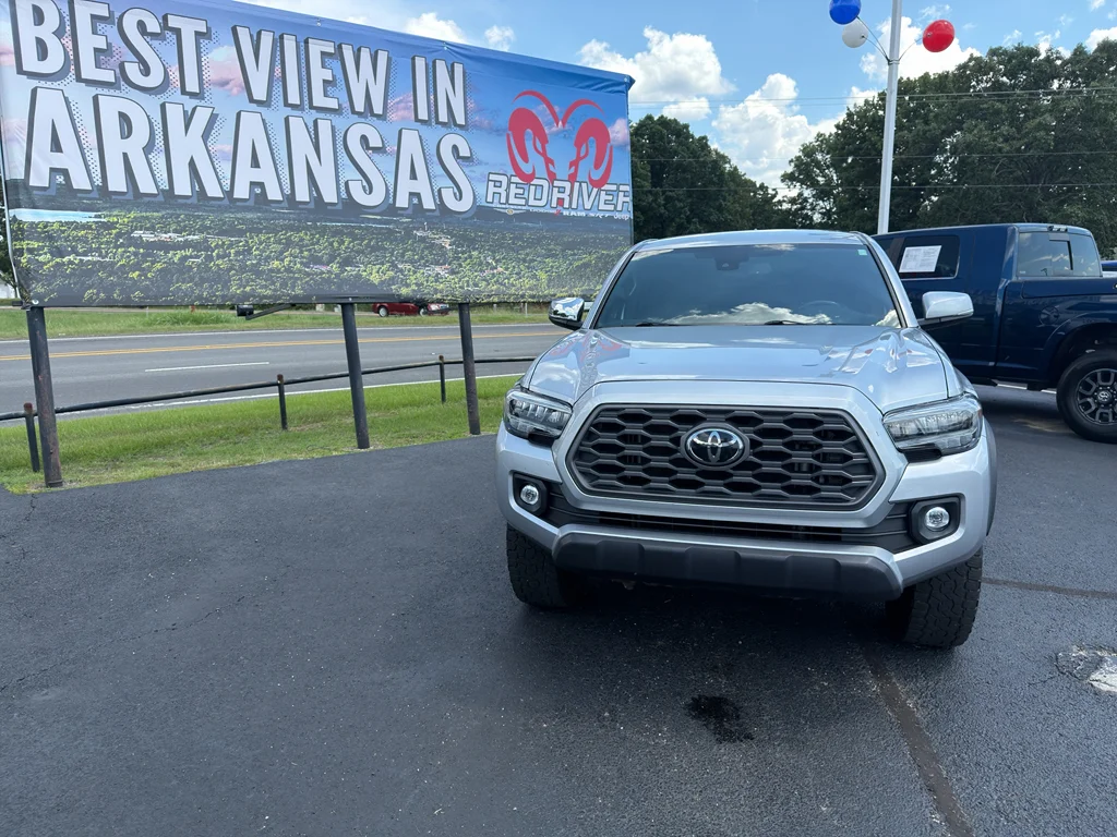 Used 2022 Celestial Silver Metallic Toyota TRD Off Road image 2