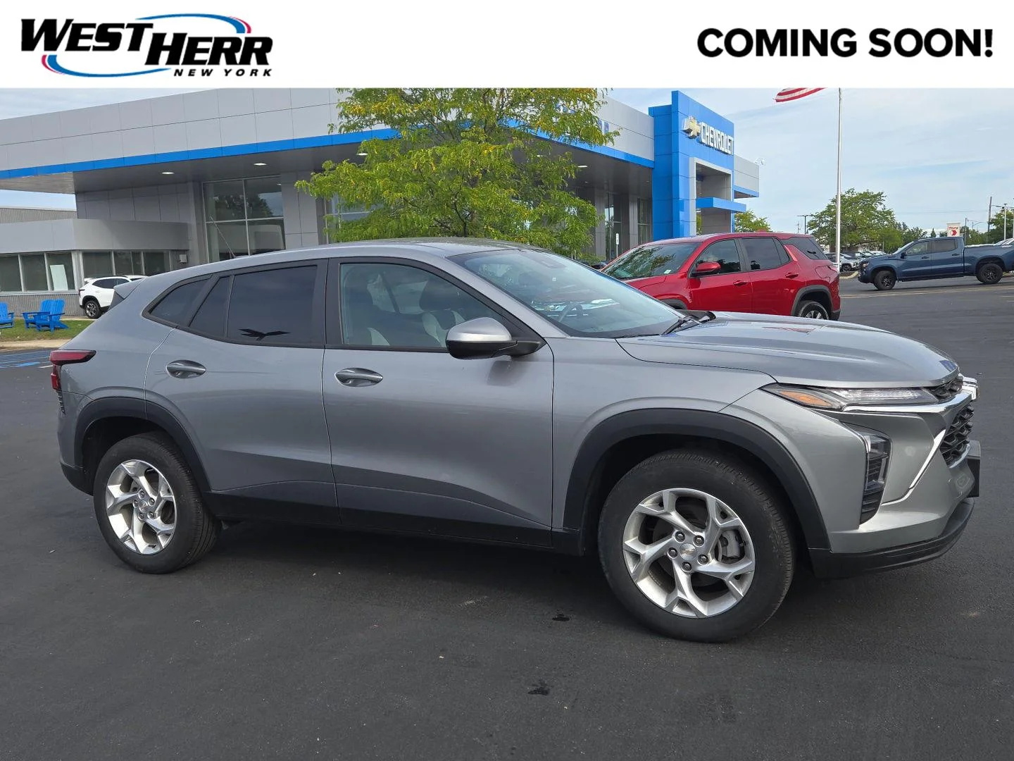 Used 2024 Sterling Gray Metallic Chevrolet LS image 1