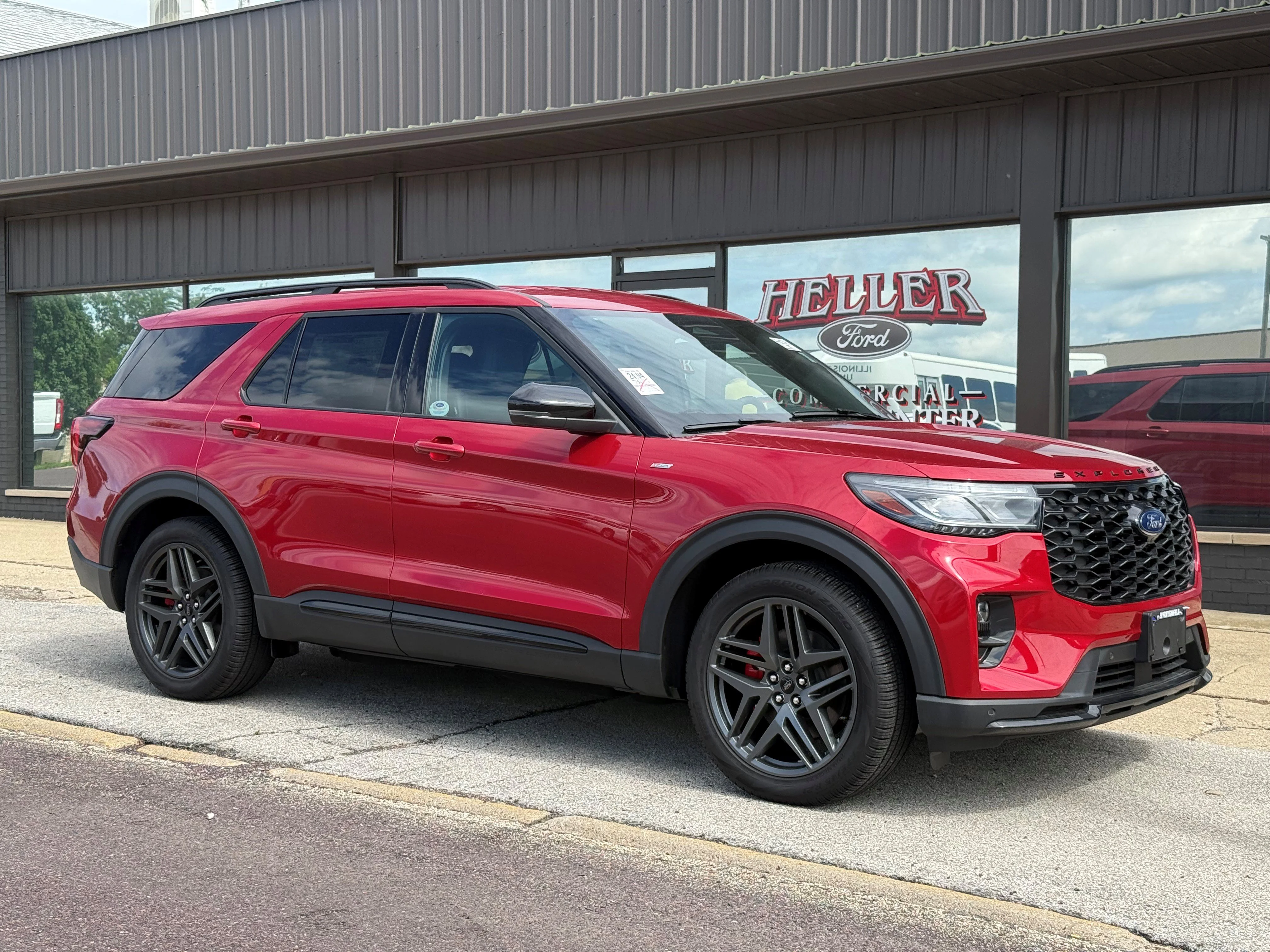 Used 2025 Red Metallic Ford ST-Line image 3
