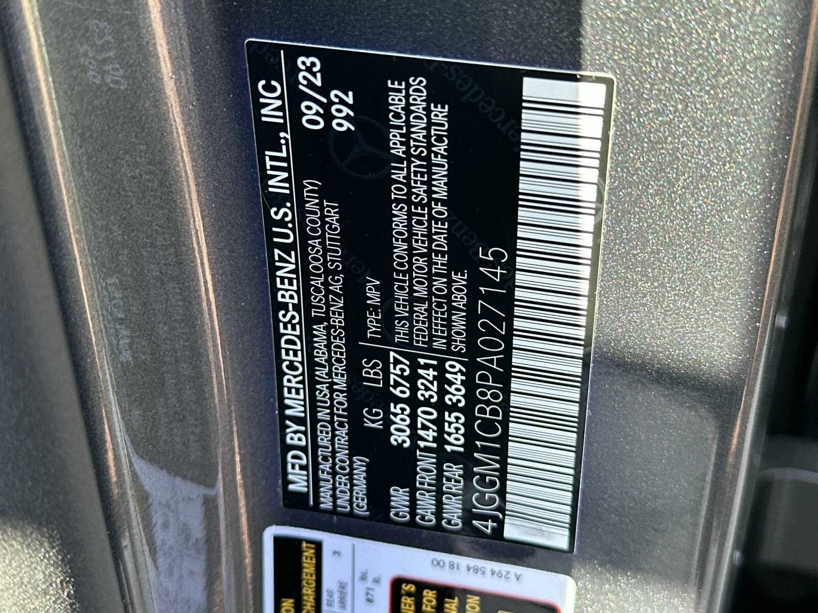 Used 2023 Gray Mercedes-Benz 350 SUV 4D Sport Utility 4MATIC® image 37
