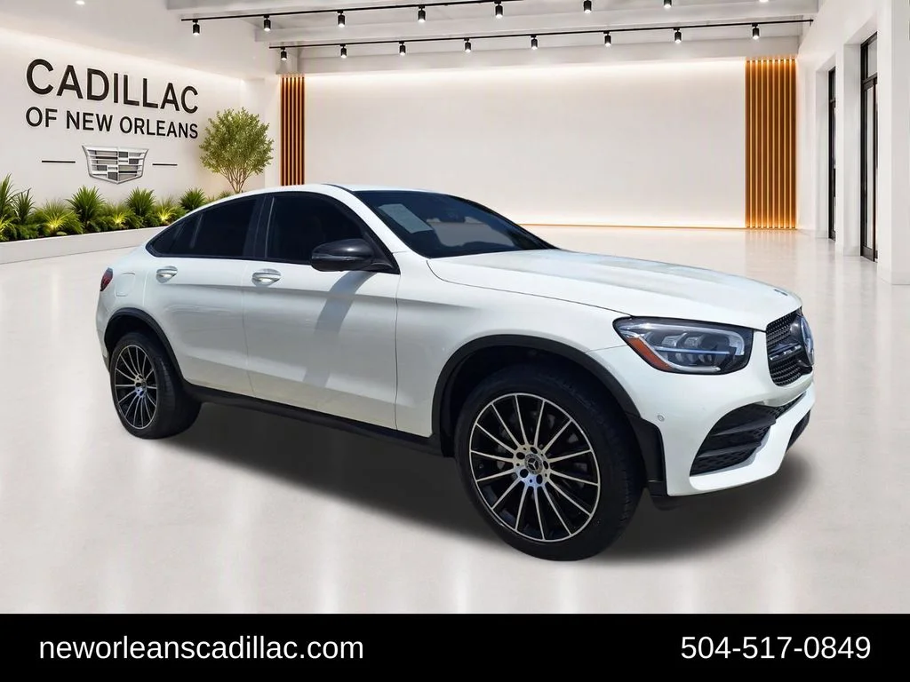 Used 2023 White Mercedes-Benz GLC 300 Coupe image 1