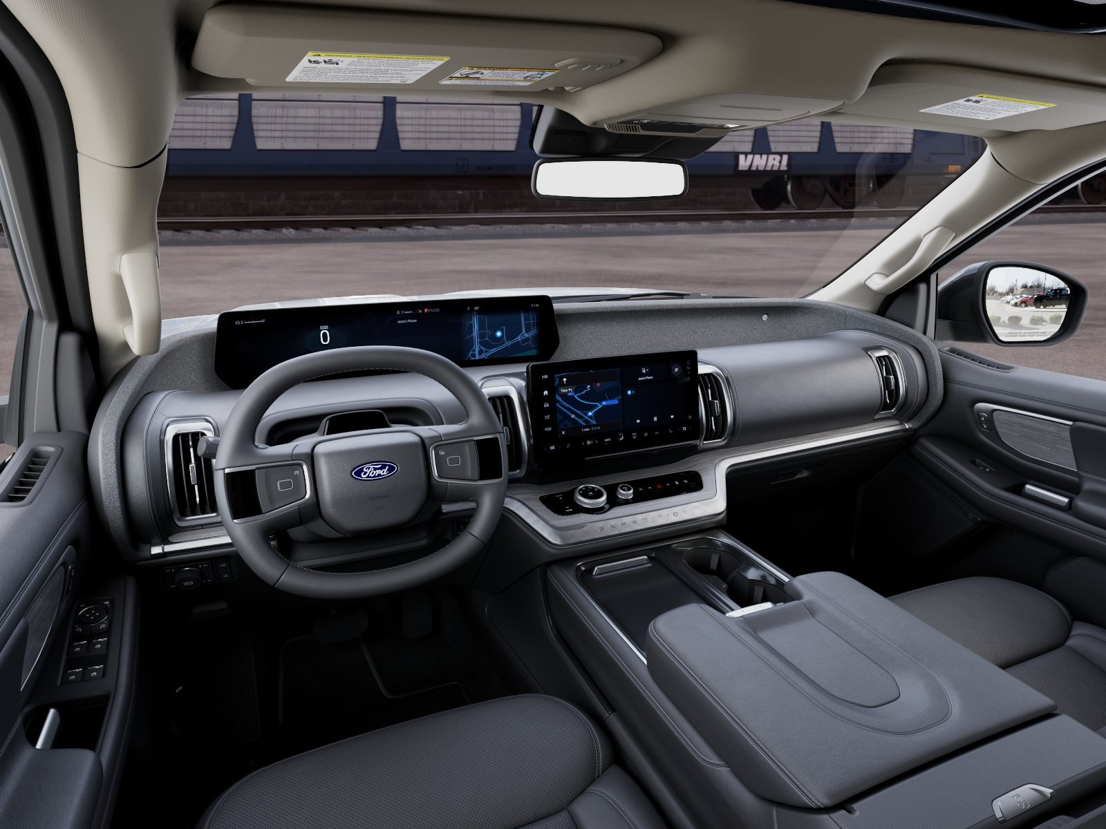 New 2027 Glacier Gray Metallic Tri-Coat Ford MAX Platinum image 9