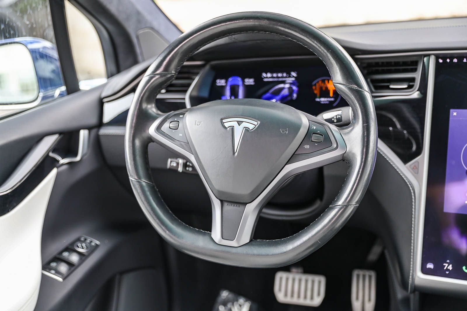 Used 2020 Deep Blue Metallic Tesla Performance image 15