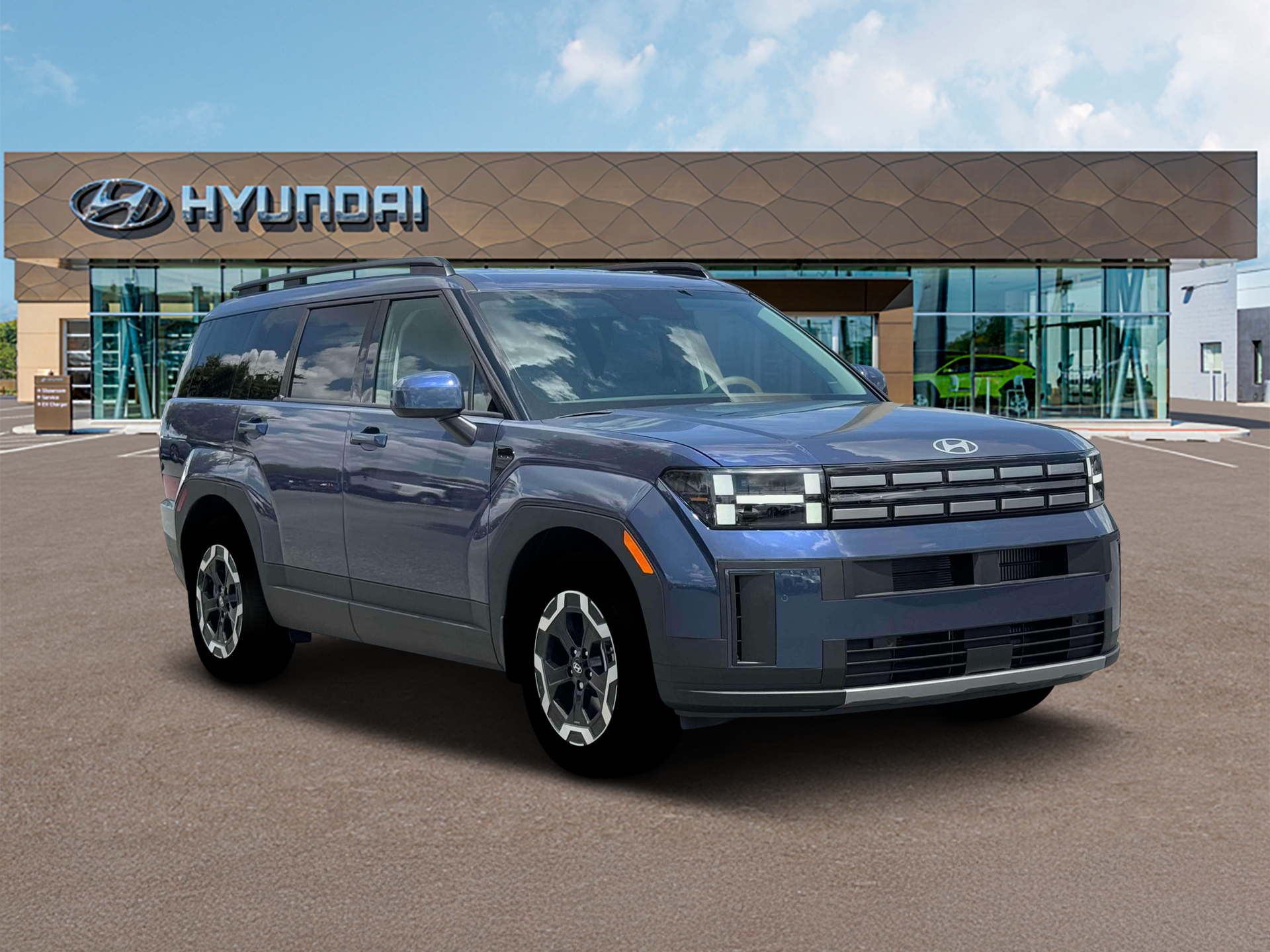 New 2026 Atlantis Blue Hyundai SEL FWD image 11