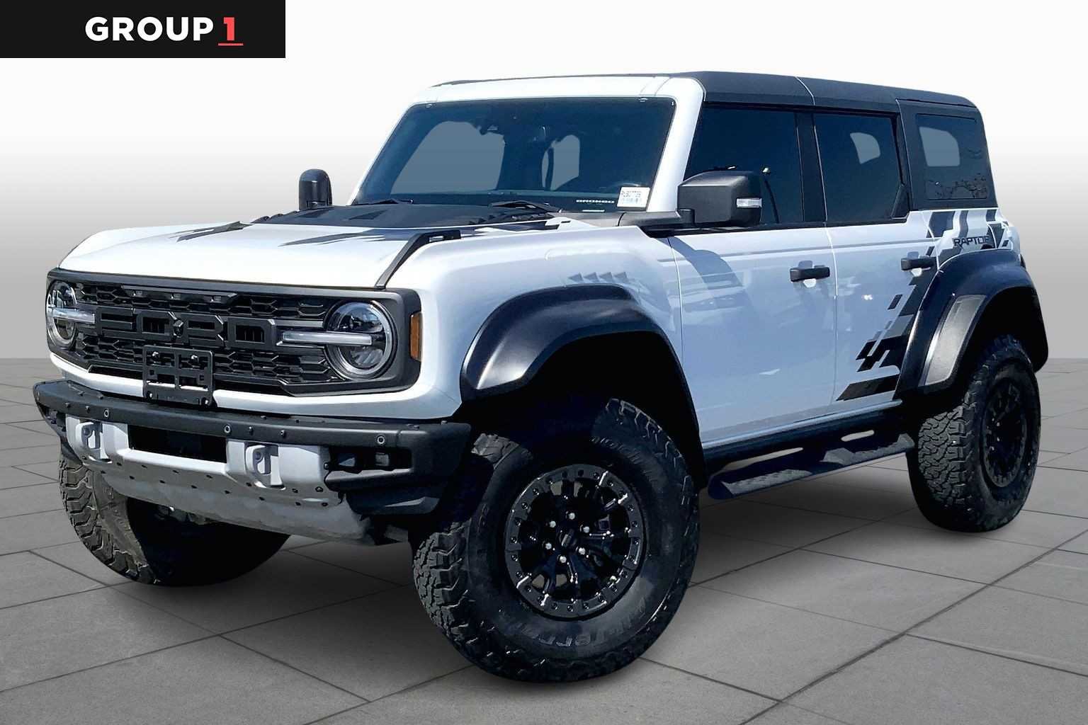 Oxford White 2023 Ford Bronco Raptor 4WD SUV / Crossover Four-Wheel Drive Automatic