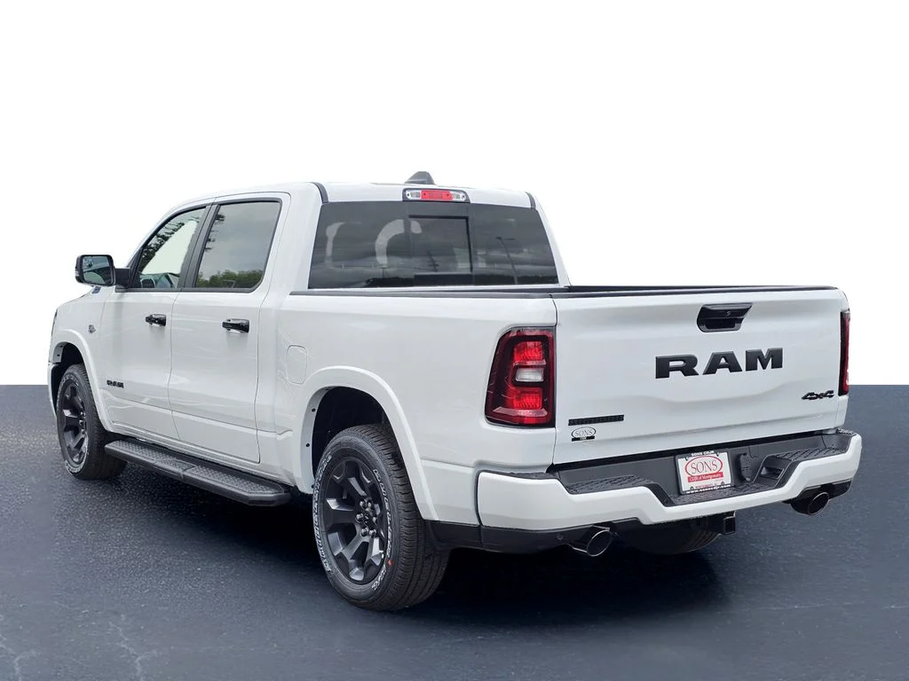 New 2026 Bright White Clear-Coat Exterior Paint RAM Big Horn/Lone Star image 14