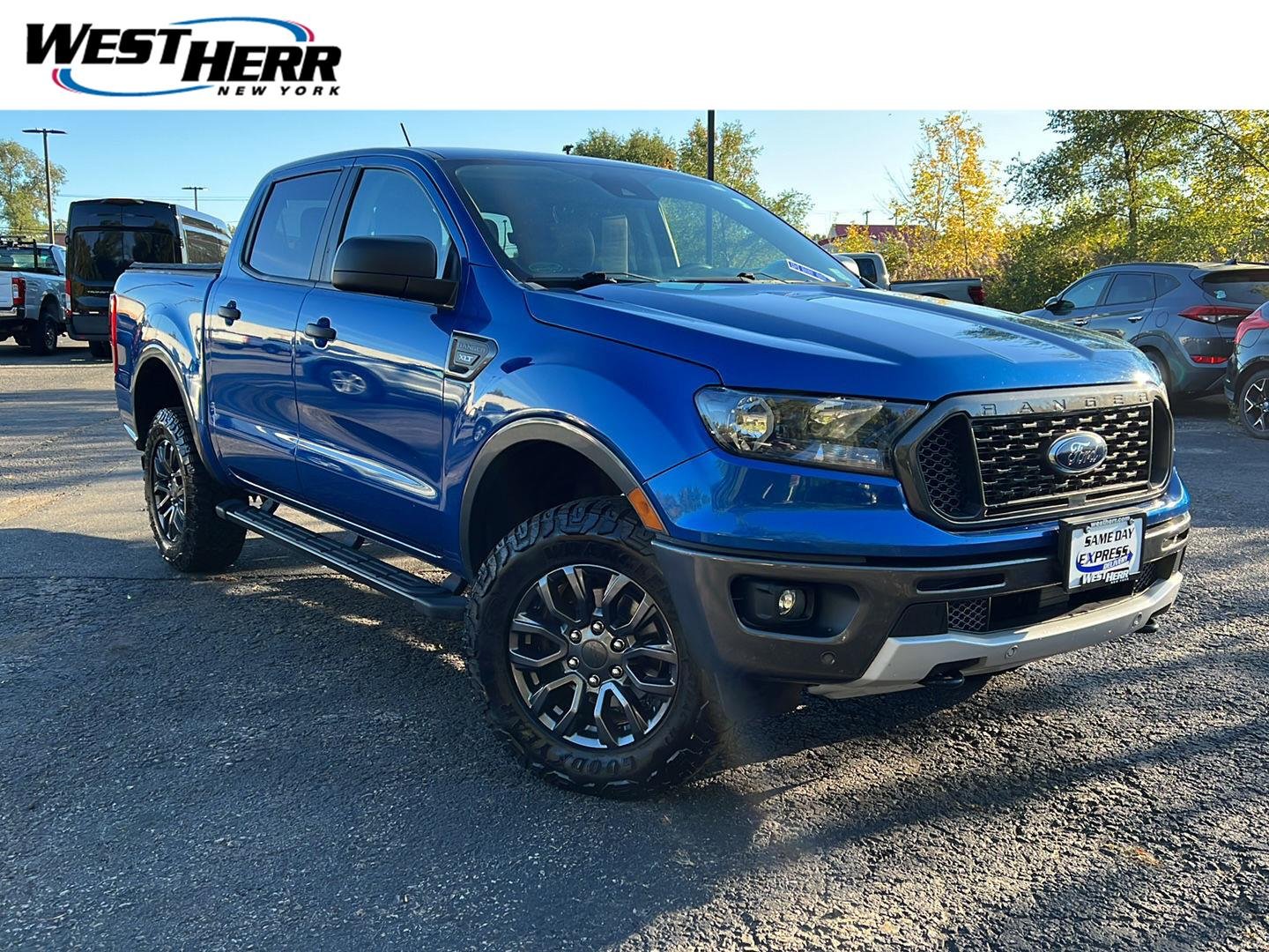Used 2019 Lightning Blue Ford XLT image 1