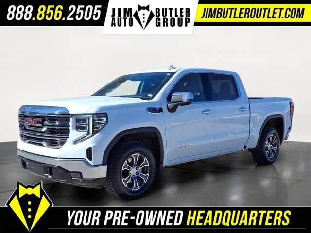 Used 2024 Summit White GMC SLT image 1