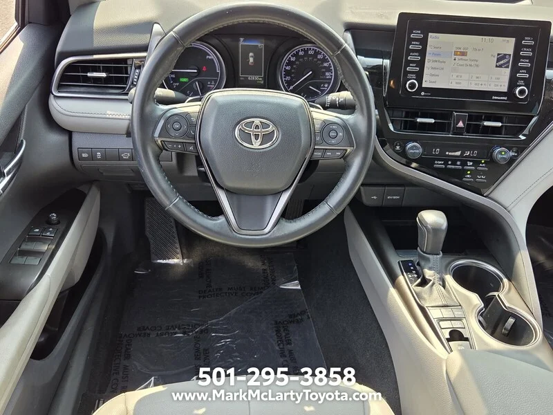 Used 2022 Midnight Black Metallic TOYOTA HYBRID SE CVT image 11