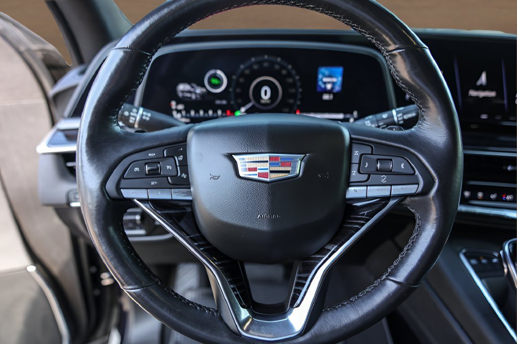 Used 2021 DARK MOON BLUE METALLIC Cadillac Sport image 12