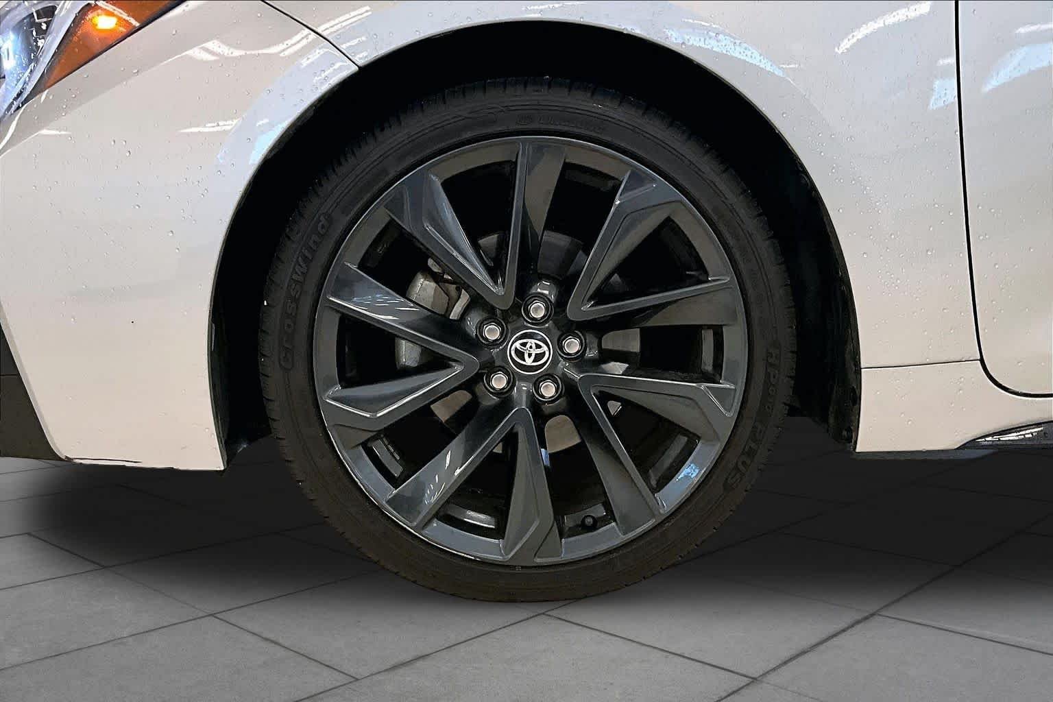 Used 2024 Classic Silver Metallic Toyota SE image 10