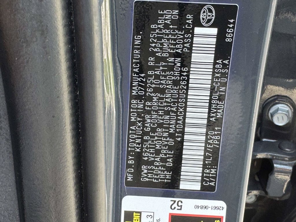Used 2025 Black Toyota SE image 27
