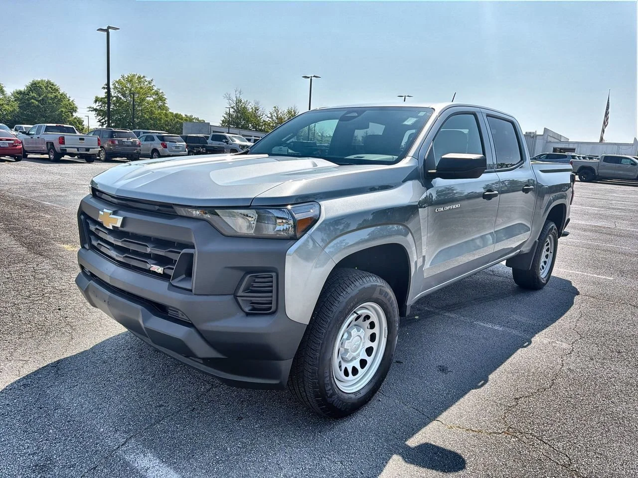 Used 2025 Sterling Gray Metallic Chevrolet WT/LT image 4