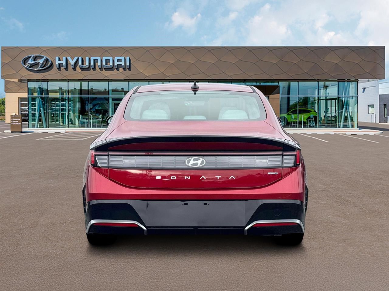 New 2026 Ultimate Red Hyundai SEL Sport image 6