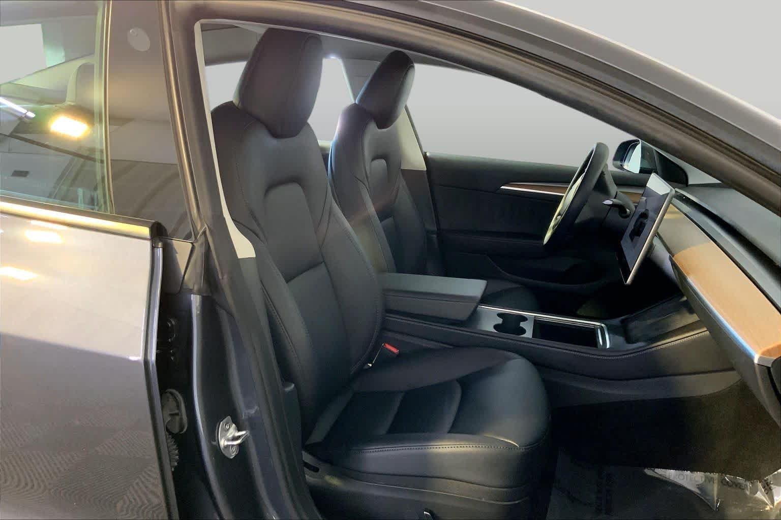 Used 2023 Deep Blue Metallic Tesla Performance image 7