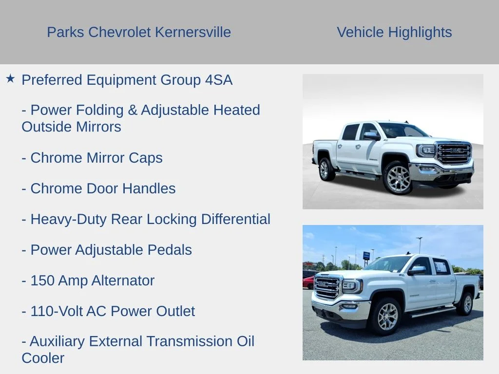 Used 2018 White GMC SLT image 16