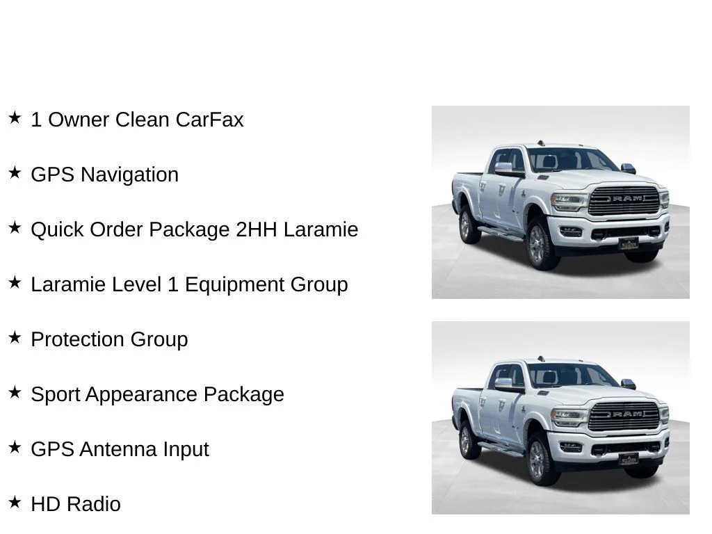 Used 2020 White Ram Laramie image 28