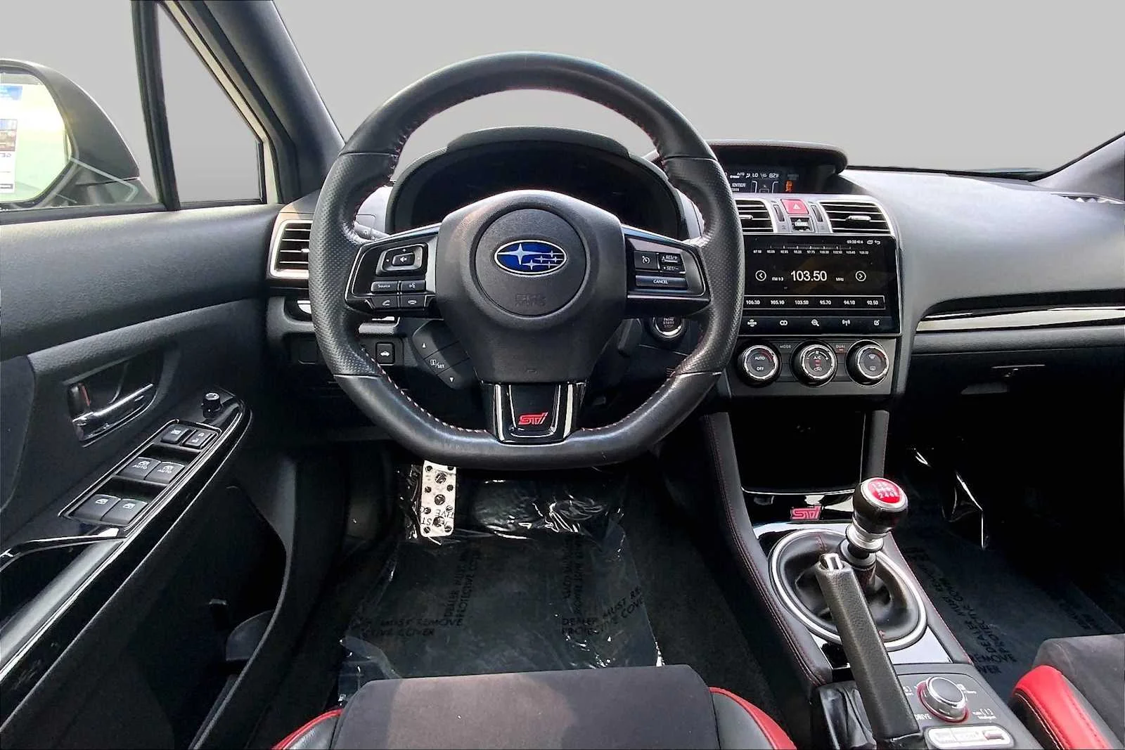 Used 2020 Crystal White Pearl Subaru STI image 6