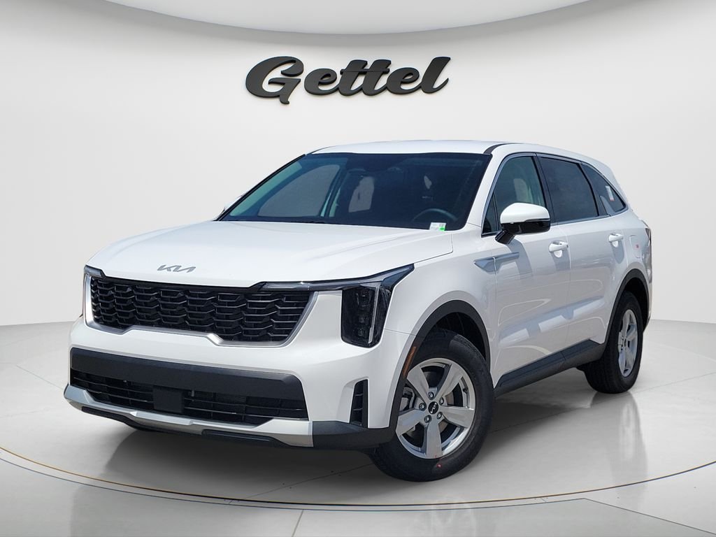 White Pearl 2026 Kia Sorento LX FWD SUV / Crossover Front-Wheel Drive 8-Speed Automatic