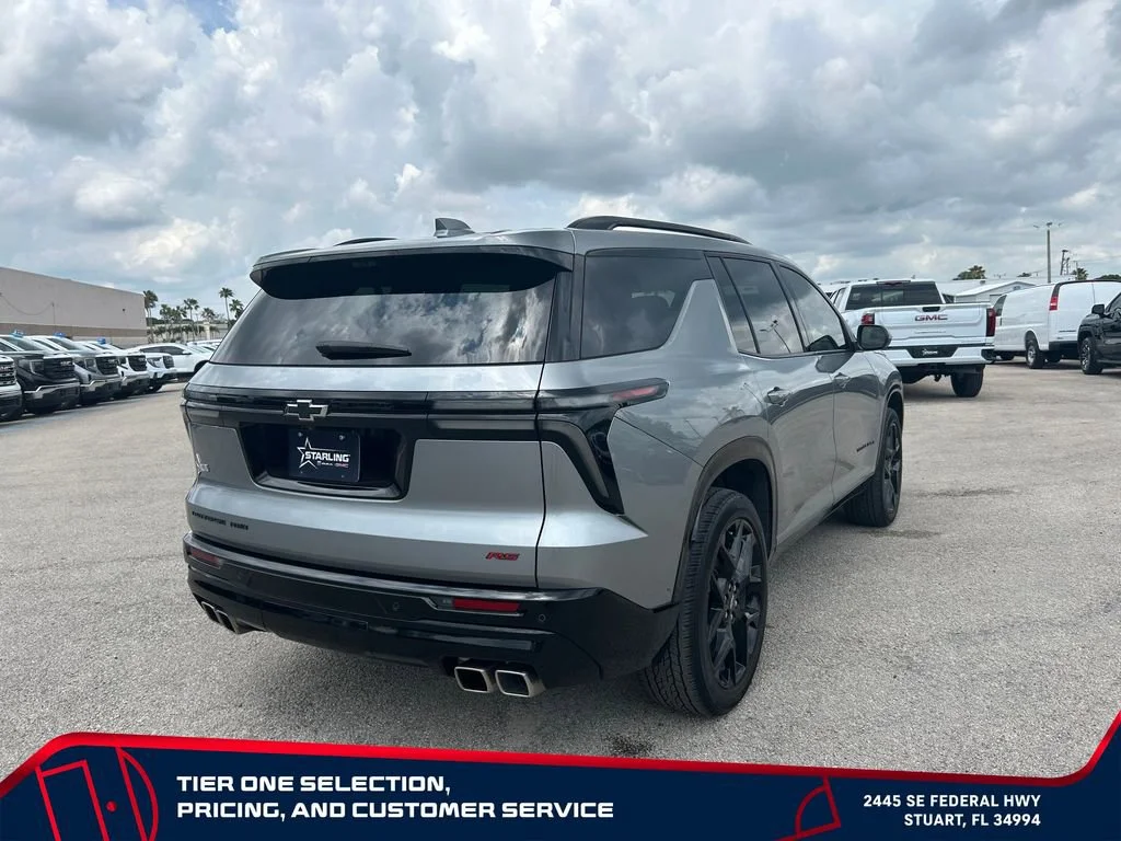 Used 2024 Sterling Gray Metallic Chevrolet RS image 5