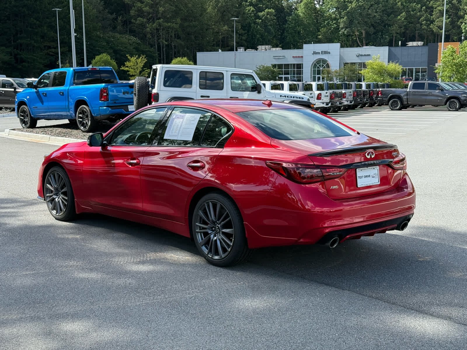 Used 2023 Dynamic Sunstone Red INFINITI RED SPORT 400 image 3
