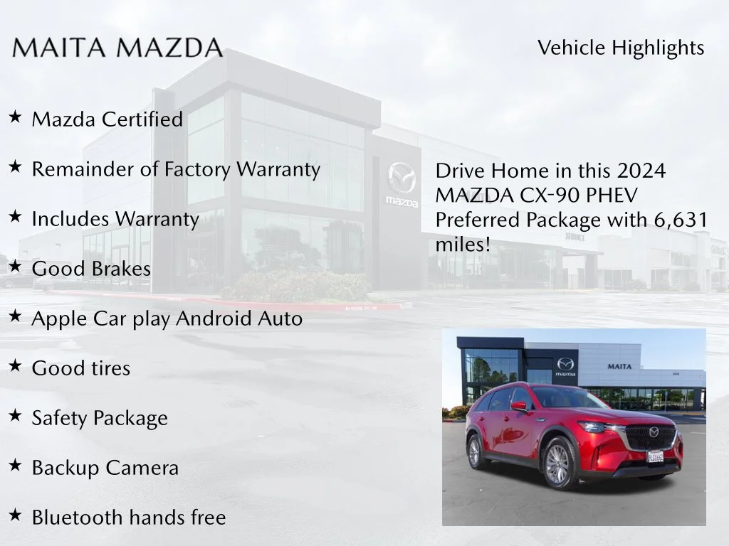 Certified Used 2024 Soul Red Crystal Metallic Mazda Preferred image 7