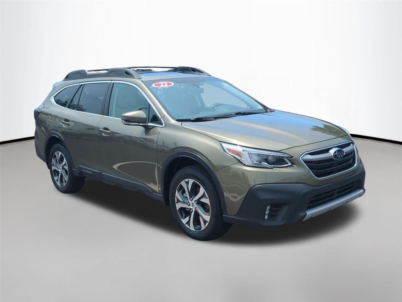 Used 2022 Autumn Green Metallic Subaru Limited image 7