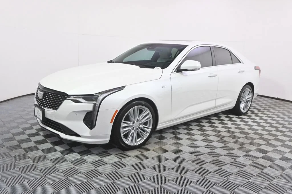 Used 2023 Cadillac CT4 Premium Luxury with VIN 1G6DB5RL6P0104446 for sale in Minneapolis, Minnesota